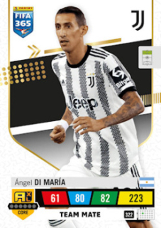 Angel Di Maria Juventus FC 2023 FIFA 365 Team Mate #322